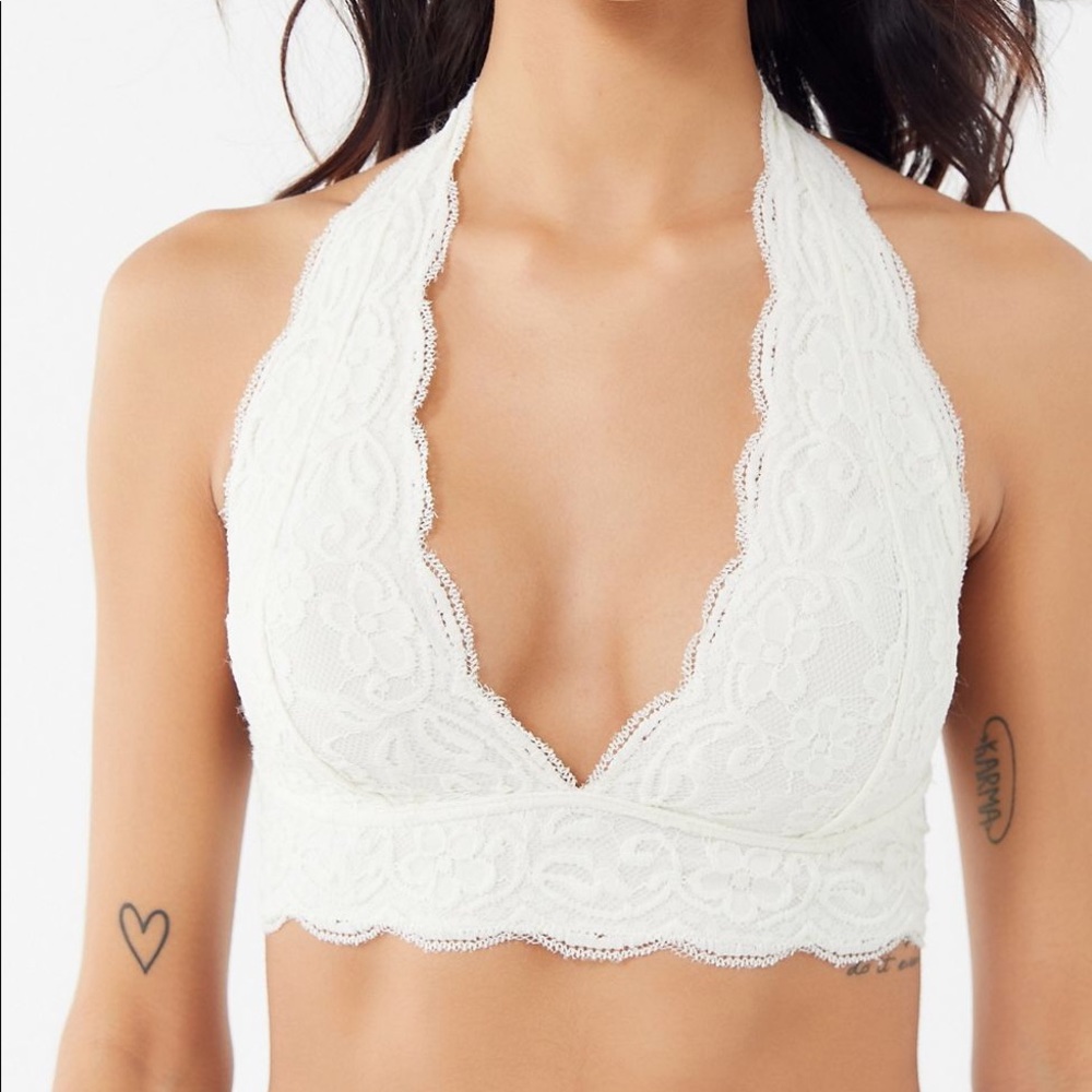UO White Lace Bralette